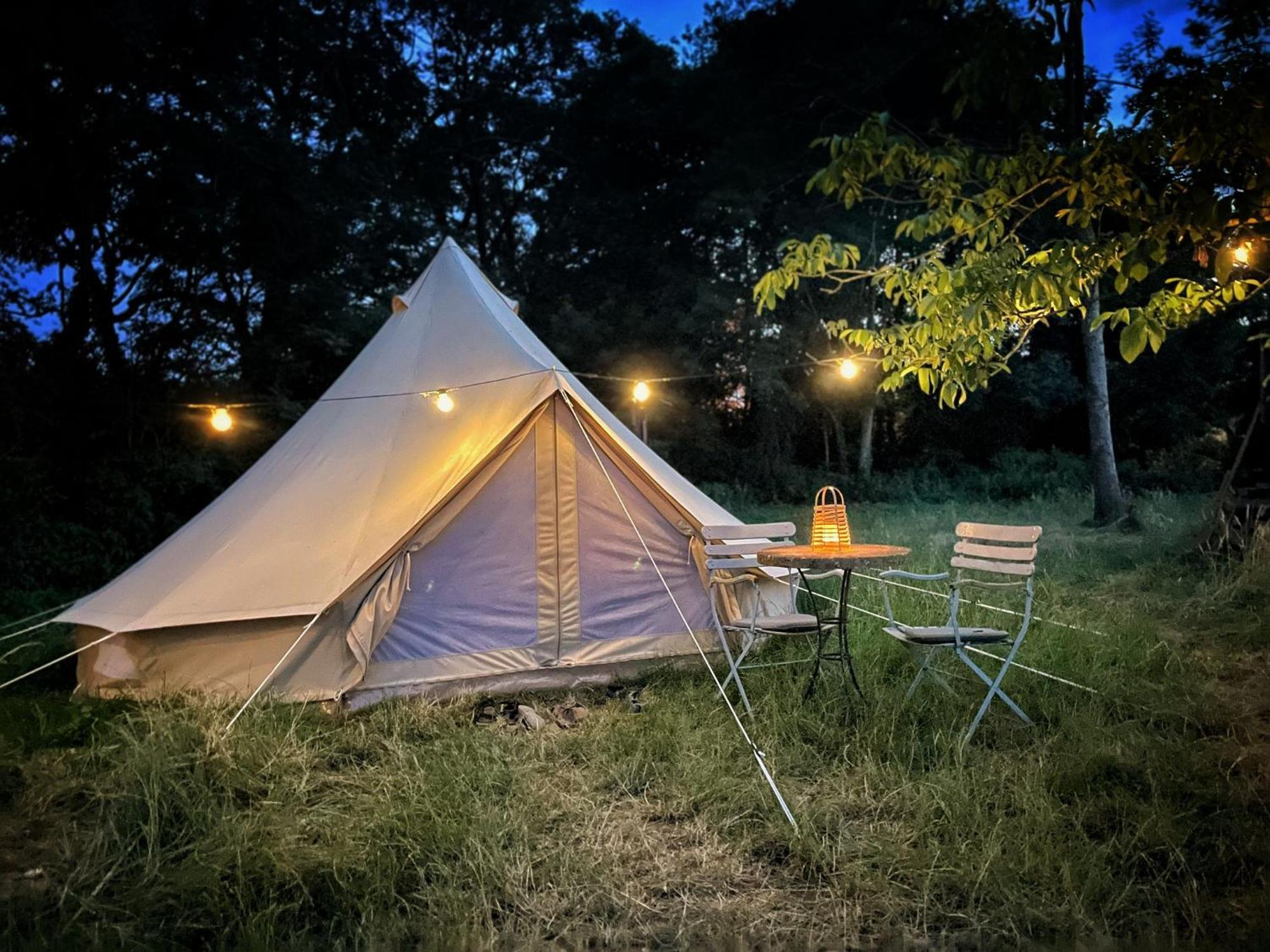 Отель 'T Schaaphof Tent En Ontbijt Дейнзе Экстерьер фото